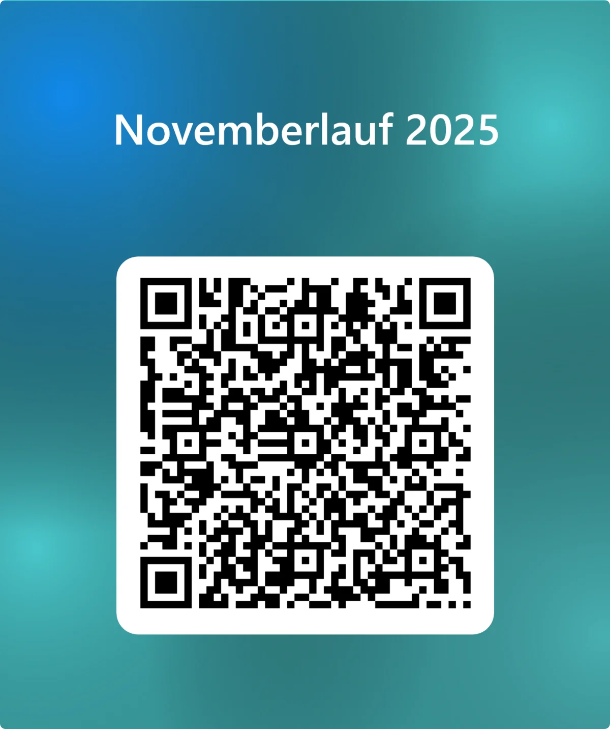 QR-Code Anmeldung Novemberlauf | © DAV Kulmbach