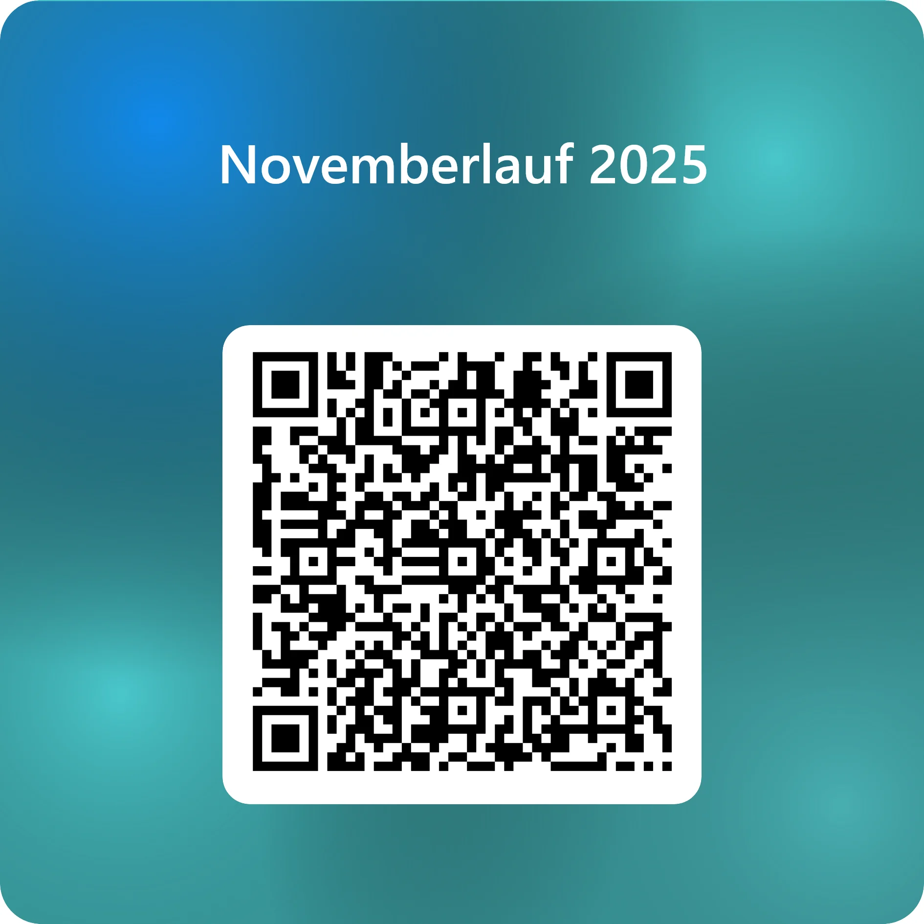 QR-Code Anmeldung Novemberlauf | © DAV Kulmbach