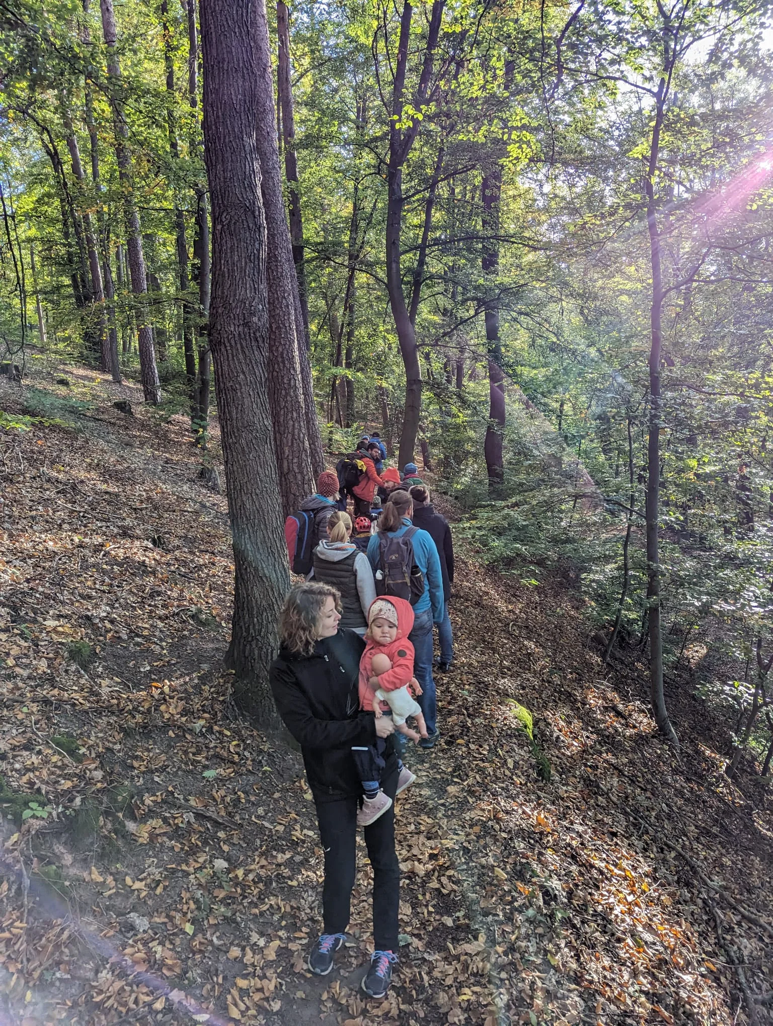 Familiengruppe beim Wandern | © DAV Kulmbach Familiengruppe